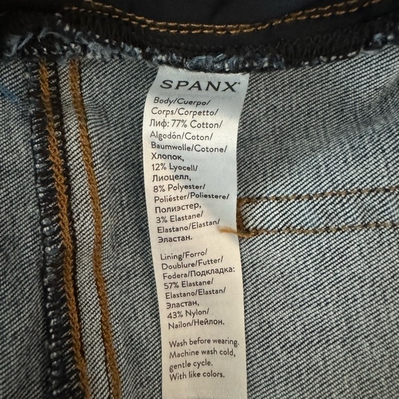 Spanx Women's Wash Distressed Ankle Skinny Jeans - Picture 8 of 8
